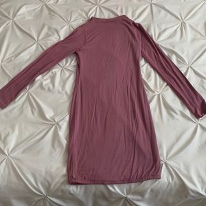 Mauve Naked Wardobe Dress